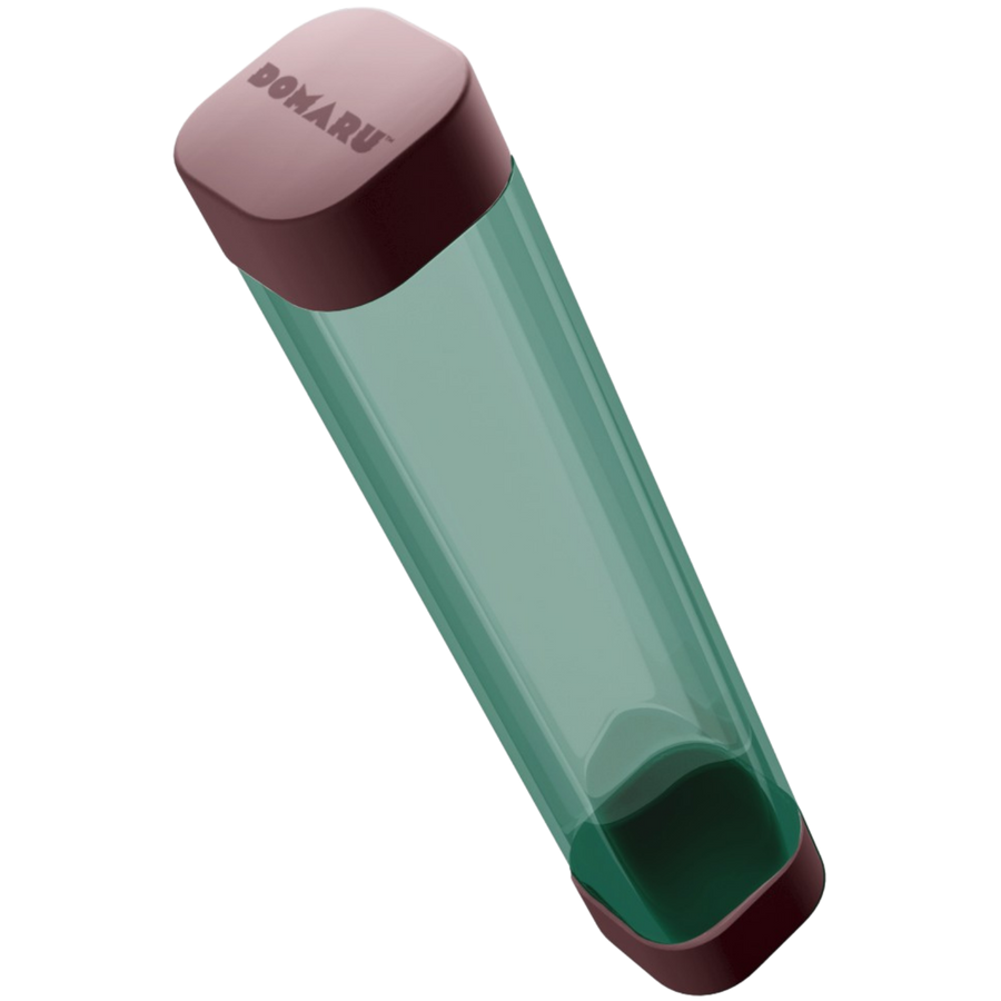 DOMARU Capsule Squircle Playmat Tube - Verdant Burgundy (PREORDER)