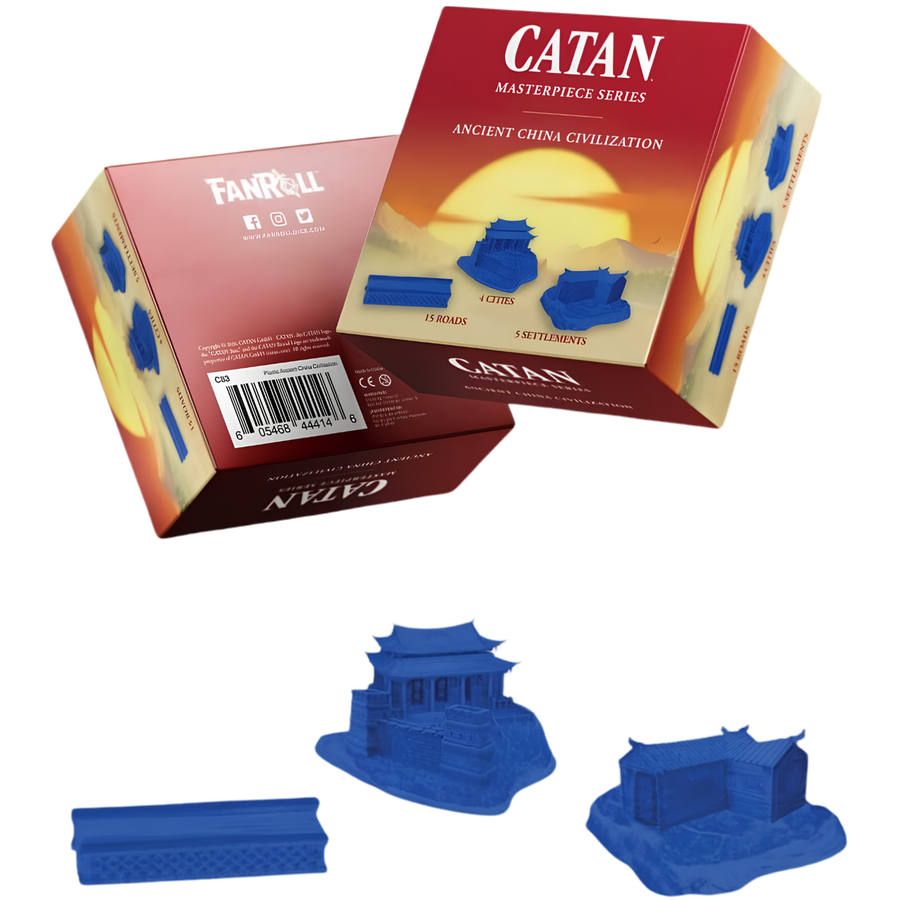 FanRoll: Catan Masterpiece Series - Ancient China Civilization (Plastic) (PREORDER)