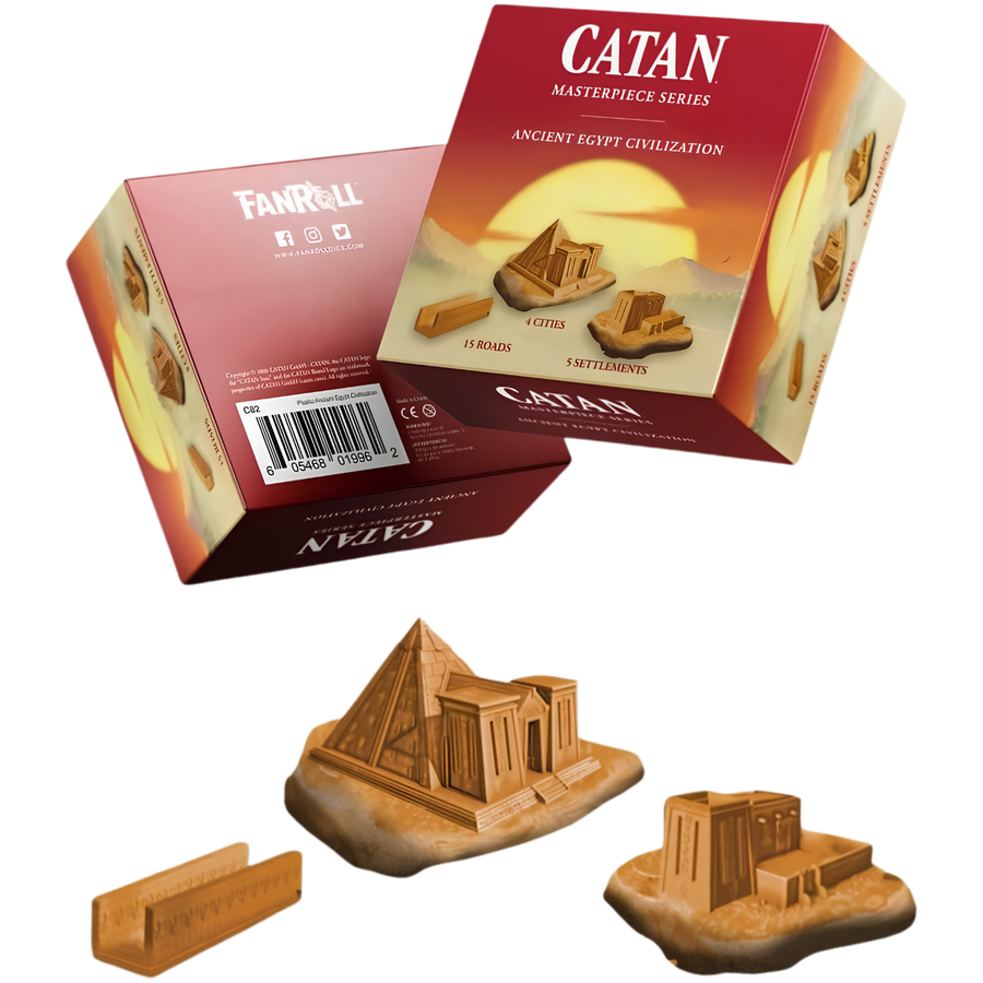 FanRoll: Catan Masterpiece Series - Ancient Egypt Civilization (Plastic) (PREORDER)