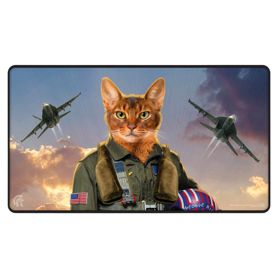 Ultra Pro Playmat: Movie Cats: Top Cat Meowverick (Black Stitched) (PREORDER)