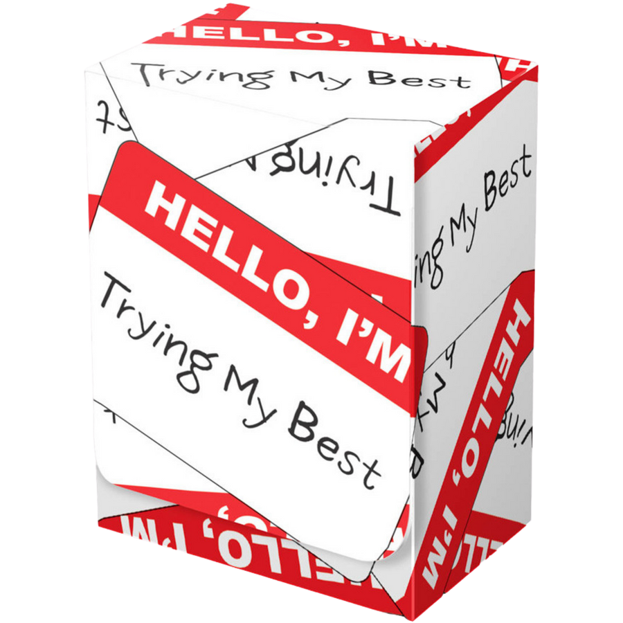 Ultra Pro Deck Box: I’m Trying (PREORDER)
