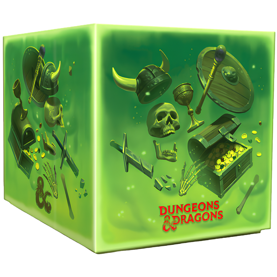 Dungeons & Dragons: Gelatinous Cube Dry-Erase Board Set (PREORDER)