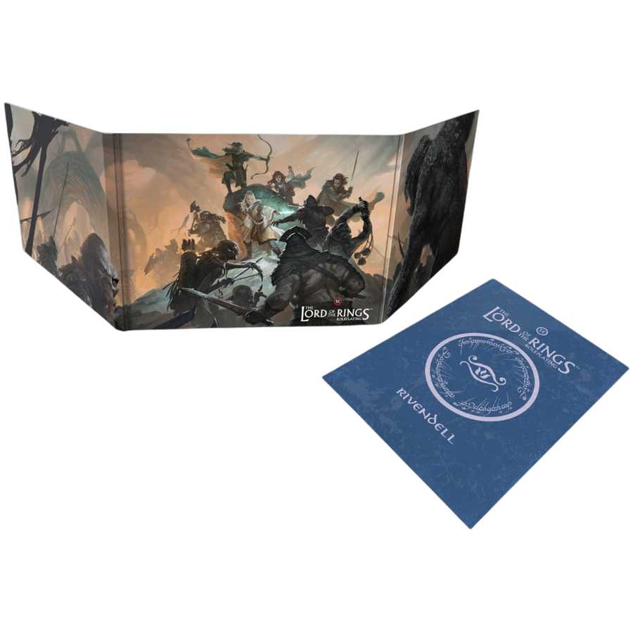 The Lord of the Rings RPG: Loremaster's Screen & Peoples of Wilderland (5E) (PREORDER)