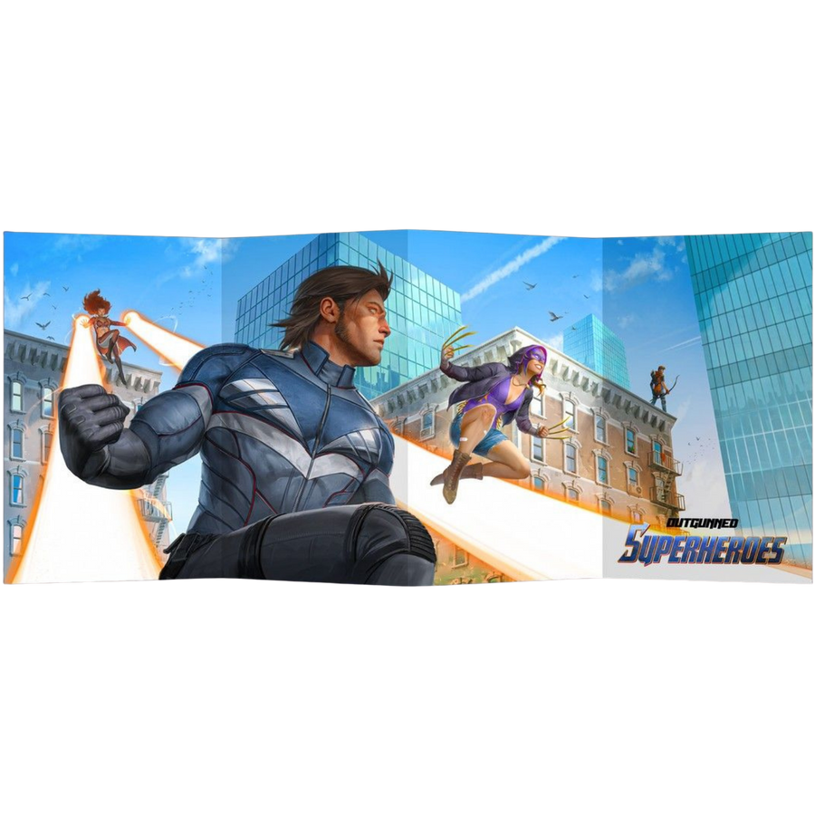 Outgunned Superheroes RPG: Super Screen (PREORDER)