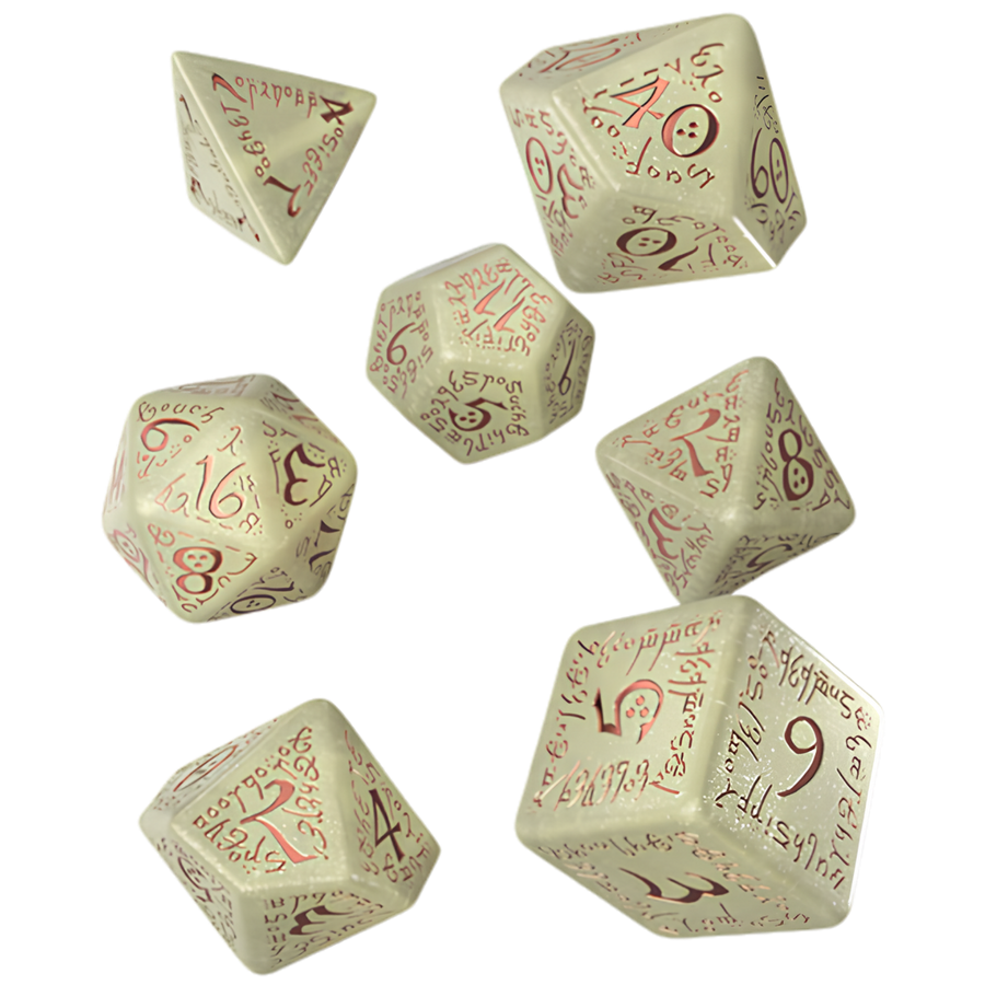 Elvish Jumbo Dice Set (7ct) (PREORDER)