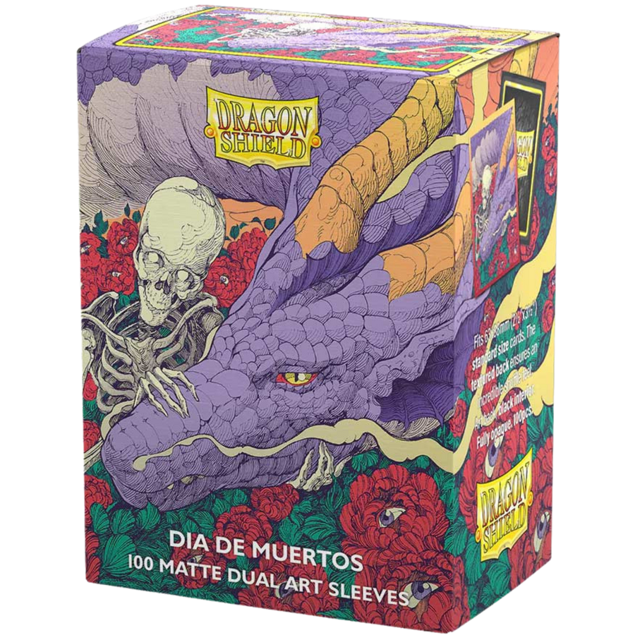 Dragon Shield: Dia de Muertos - Matte Dual Art Sleeves (100ct) (PREORDER)