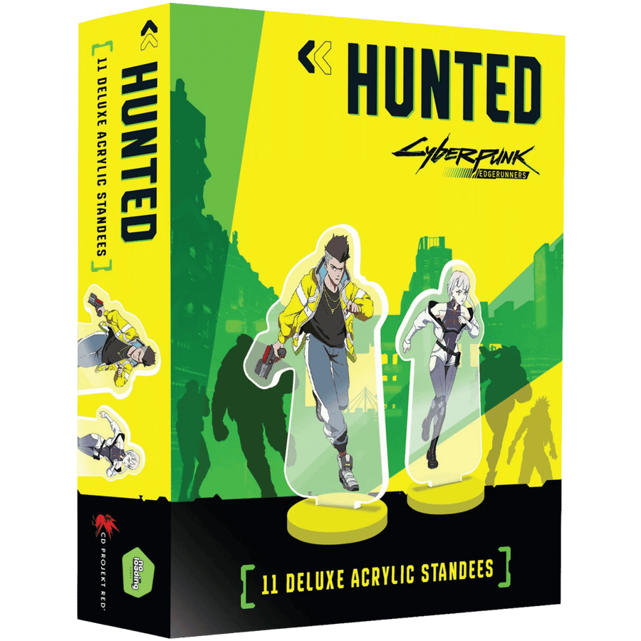 Cyberpunk Edgerunners: Hunted - Deluxe Acrylic Standees (PREORDER)