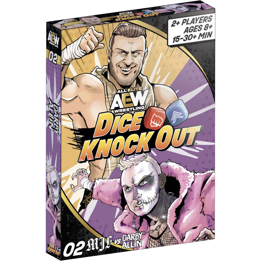 AEW Dice Knock Out: Set 02 - MJF vs Darby Allin (PREORDER)