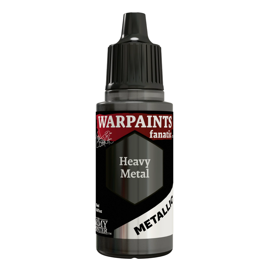 The Army Painter: Warpaints Fanatic Metallics - John Blanche Masterclass - Heavy Metal (18ml) (PREORDER)