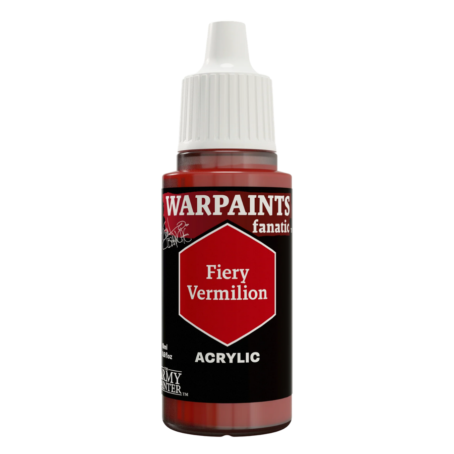 The Army Painter: Warpaints Fanatic - John Blanche Masterclass - Fiery Vermilion (18ml) (PREORDER)