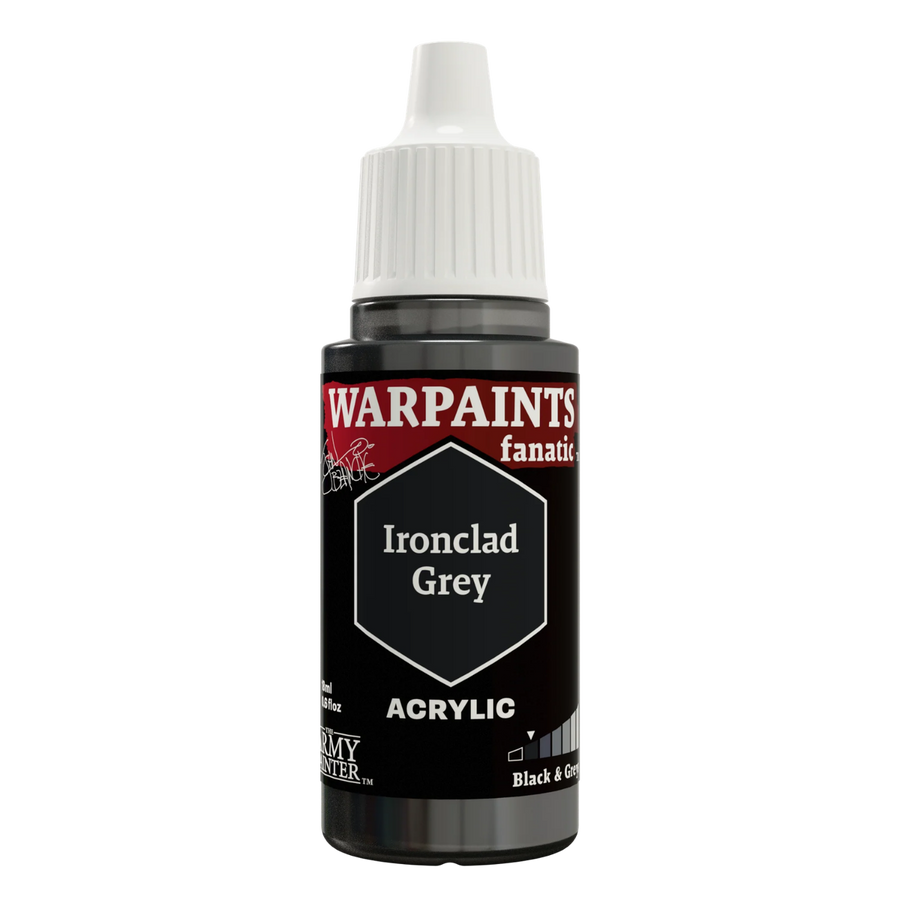The Army Painter: Warpaints Fanatic - John Blanche Masterclass - Ironclad Grey (18ml) (PREORDER)