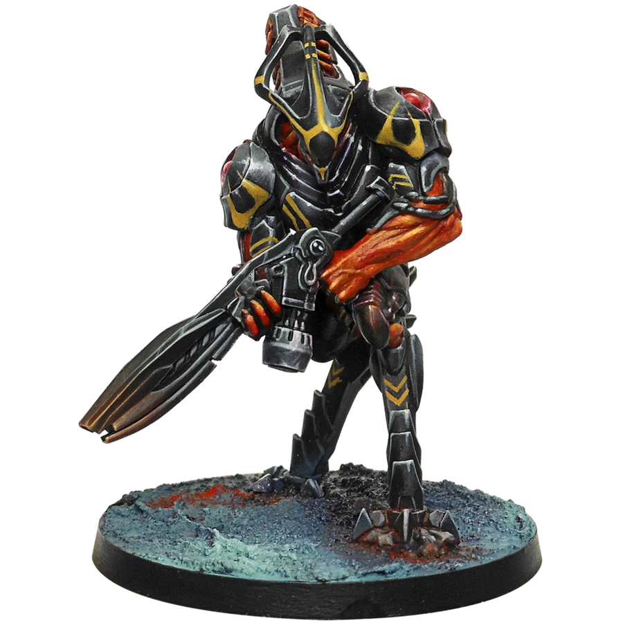Infinity: Essentials - Combined Army Hero, The Charontids (Plasma Rifle) (PREORDER)