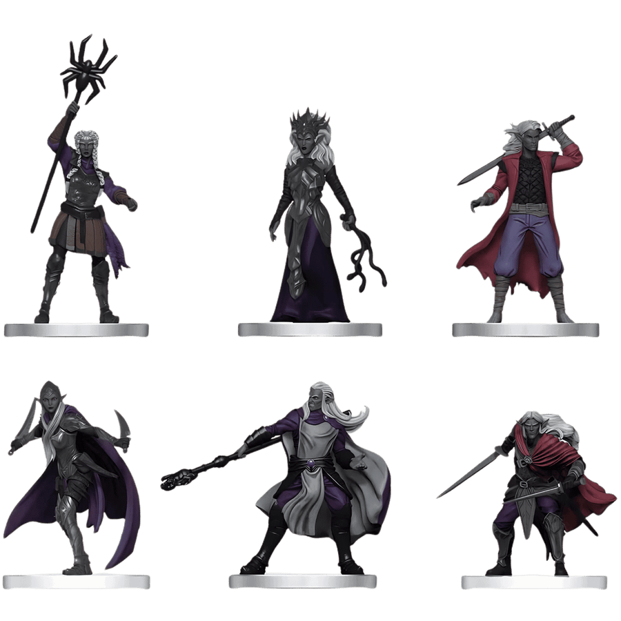 Dungeons & Dragons Miniatures: Icons of the Realms - Drow Warband (PREORDER)
