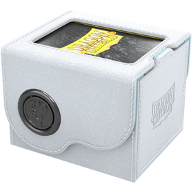 Dragon Shield: Dragon Box - 100+ Deck Box - White & Aqua (PREORDER)