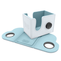 Dragon Shield: Dragon Box - 80+ Deck Box - White & Aqua (PREORDER)