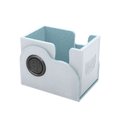 Dragon Shield: Dragon Box - 80+ Deck Box - White & Aqua (PREORDER)