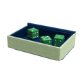 Dragon Shield: Dragon Tray - Dice Tray - Blue & Mint (PREORDER)