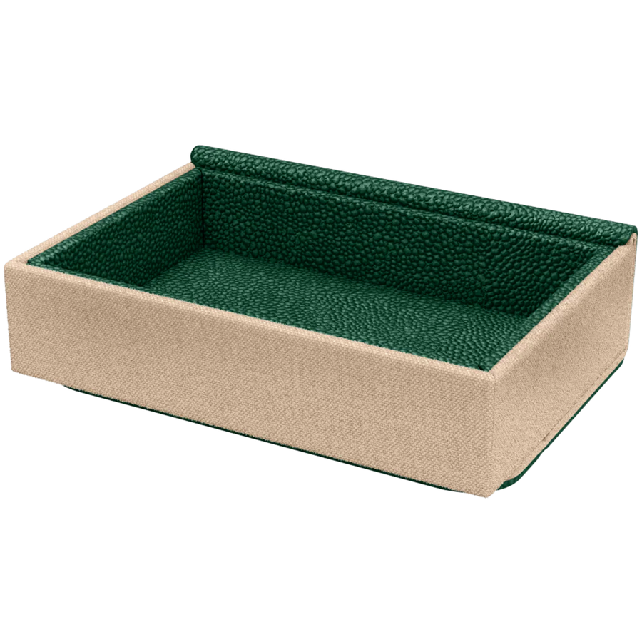 Dragon Shield: Dragon Tray - Dice Tray - Green & Sand (PREORDER)