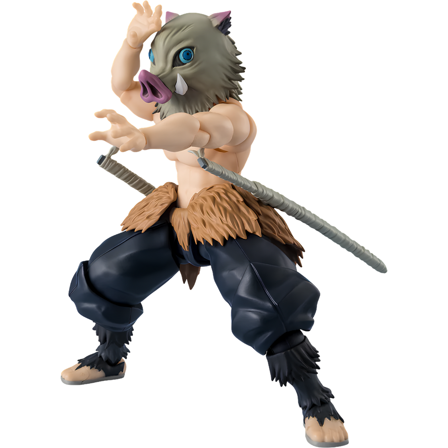 Demon Slayer: Kimetsu no Yaiba: Inosuke Hashibira TAMASHII NATIONS S.H.Figuarts Action Figure (PREORDER)