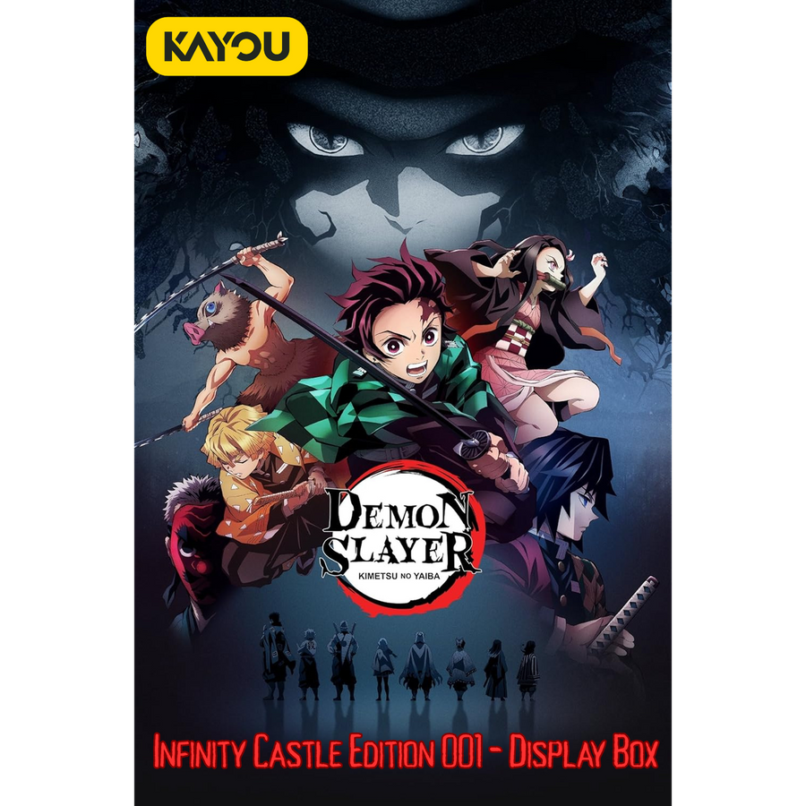 Demon Slayer: Kimetsu no Yaiba Collectible Cards: Infinity Castle - Infinity Castle Edition 001 - Display Box (PREORDER)