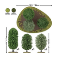 Battlefield in a Box: Large Summer Wood (Pre-painted) (PREORDER)