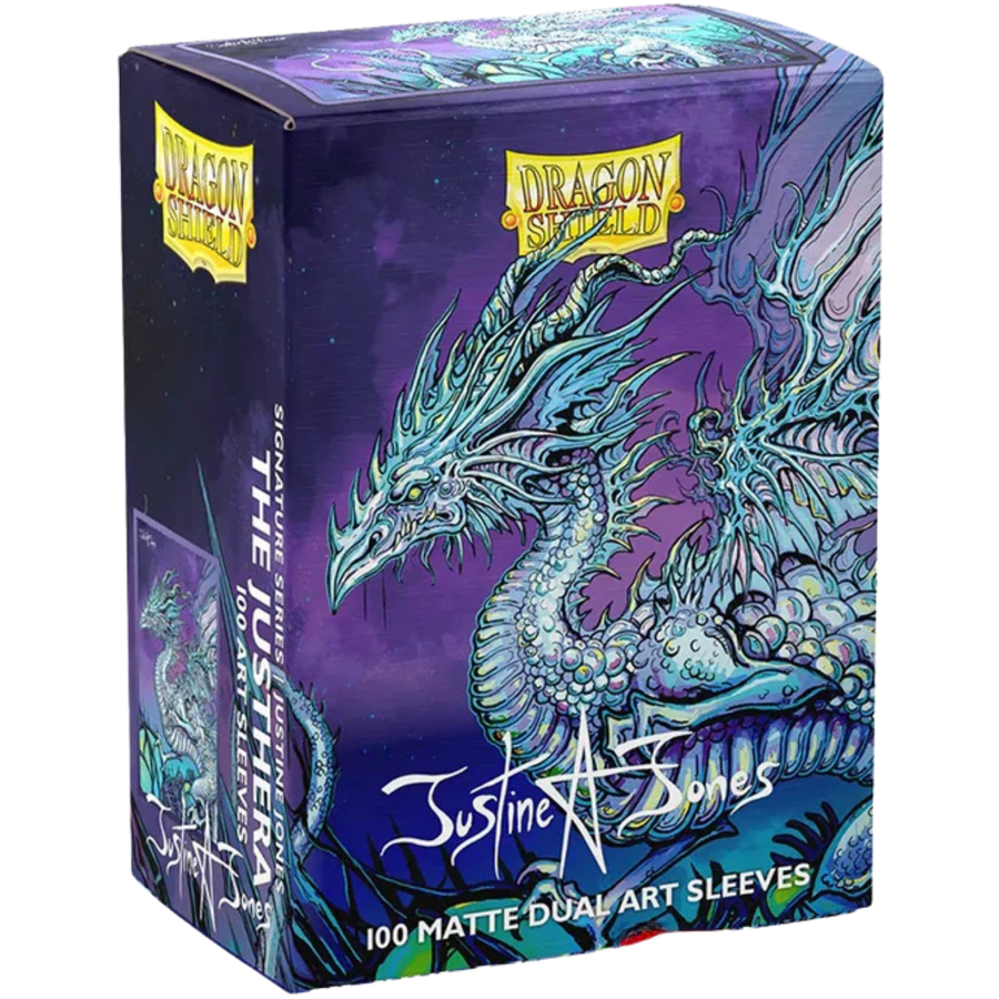 Dragon Shield: Signature Series "The Justhera" - Matte Dual Art Card Sleeves (100ct) (PREORDER)
