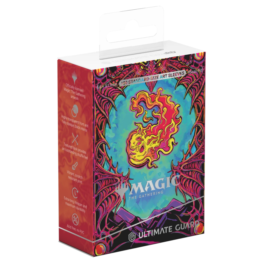 Ultimate Guard Sleeves: MTG Mana Token "Mountain" (100ct) (PREORDER)