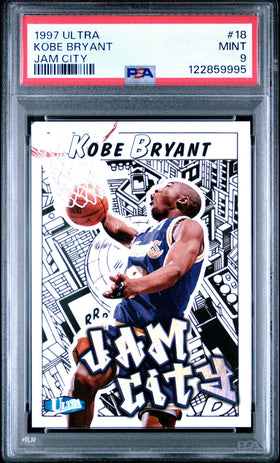 1997-98 Fleer Ultra - Kobe Bryant - Jam City #18 - PSA 9