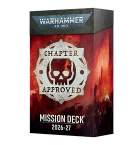 Warhammer 40K: Chapter Approved Mission Deck (2026-27)