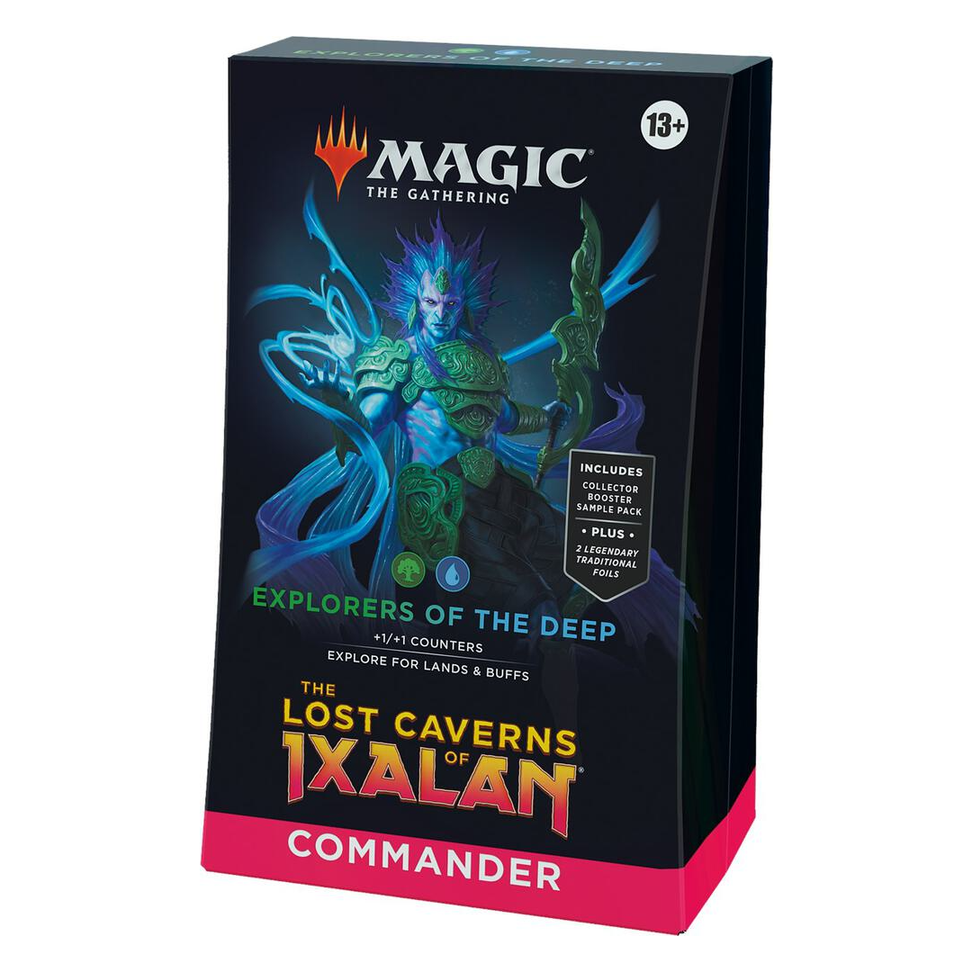 Magic the Gathering: Lost Caverns of Ixalan Commander Deck - Explorers of the Deep
