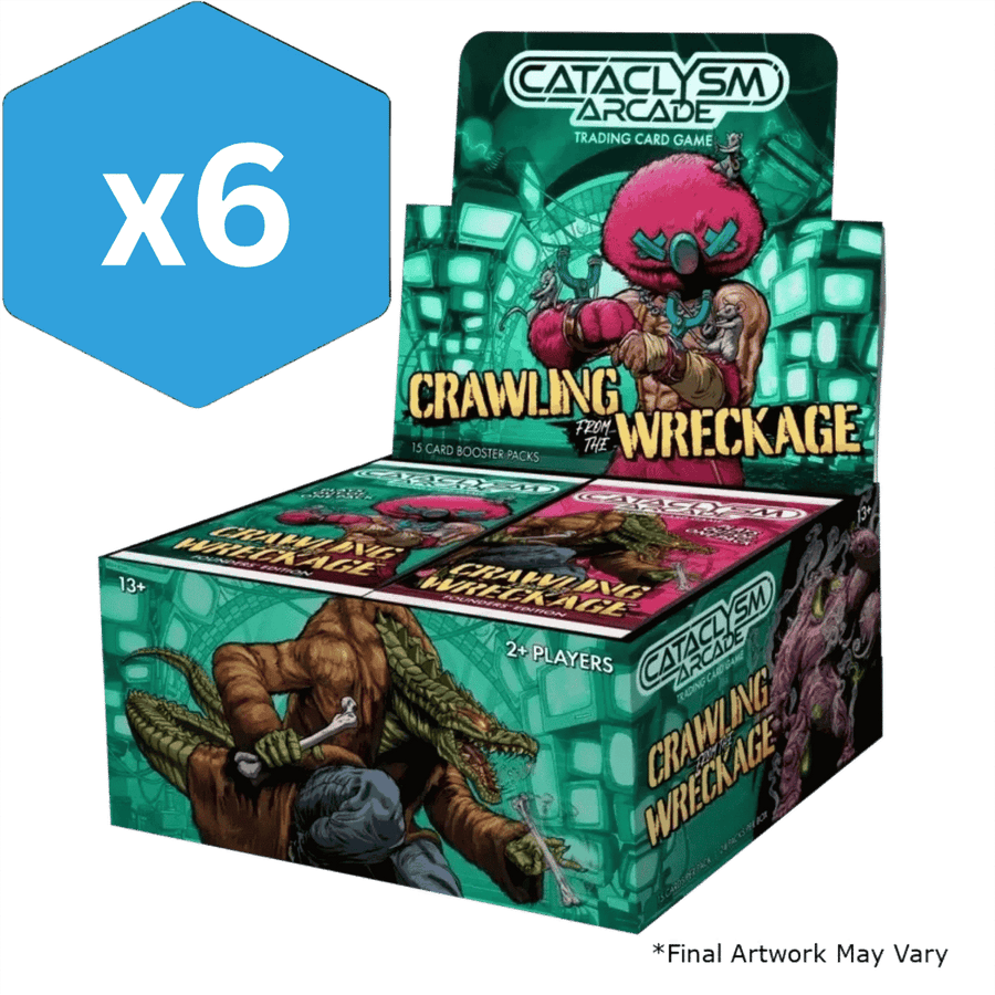 Cataclysm Arcade TCG: Crawling from the Wreckage - Booster Box (Sealed Case) (PREORDER)
