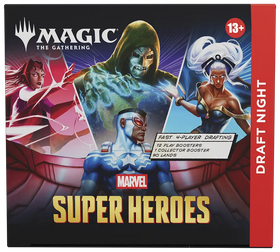 Magic The Gathering Marvel Super Heroes Draft Night Booster Box