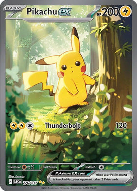 Pikachu ex - 276/217 - ME: Ascended Heroes