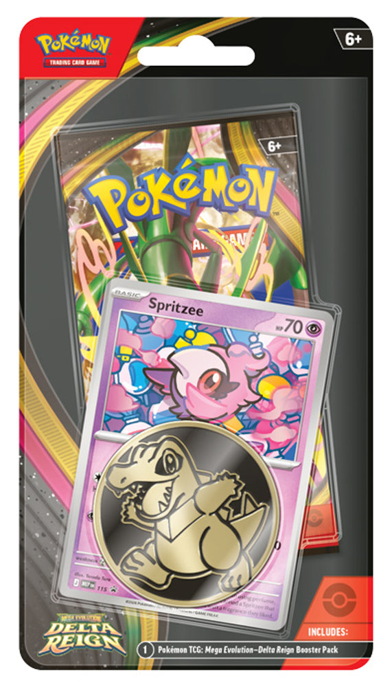 Pokemon TCG: Delta Reign - Checklane Blister Pack (Spritzee) (Preorder)