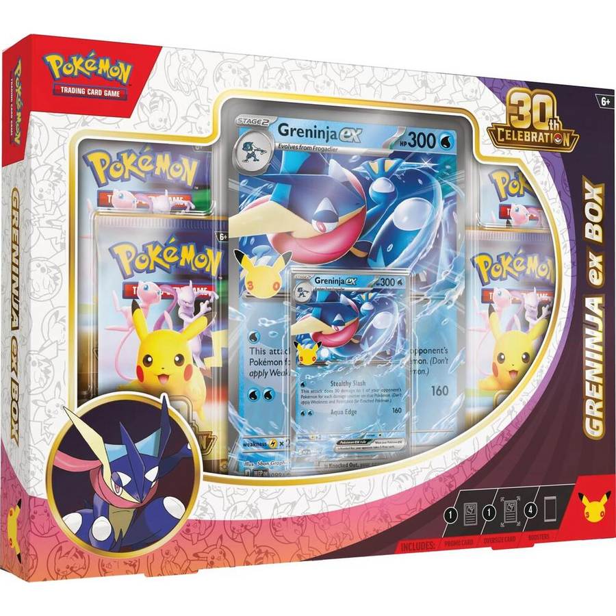 Pokemon TCG: 30th Celebration - Greninja ex Box (Preorder)