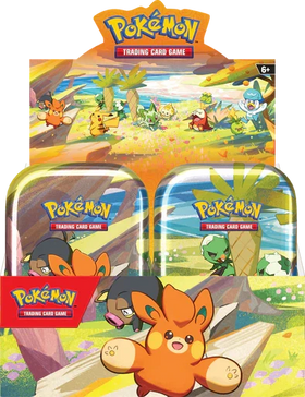 Pokémon Paldea Friends Mini Tin Display