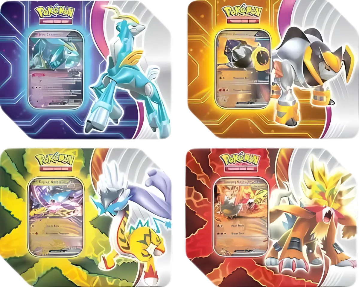 Pokémon TCG: Paradox Destinies Tin [Set of 4]