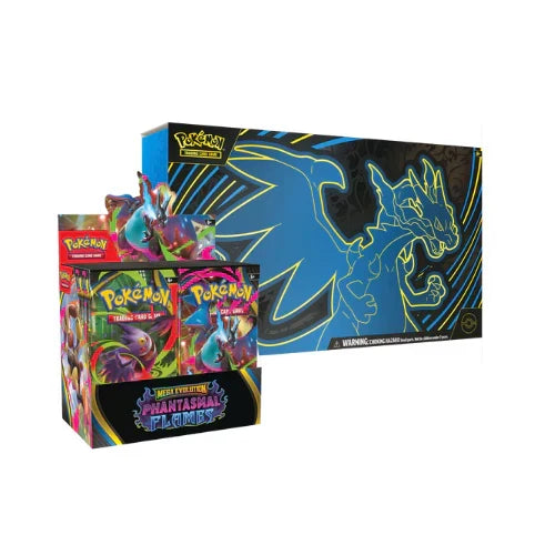 Pokémon TCG: Phantasmal Flames Booster Box & Charizard X ex Ultra Premium Collection