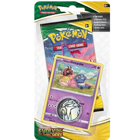 Evolving Skies Checklane Blister w/Galarian Slowpoke Promo