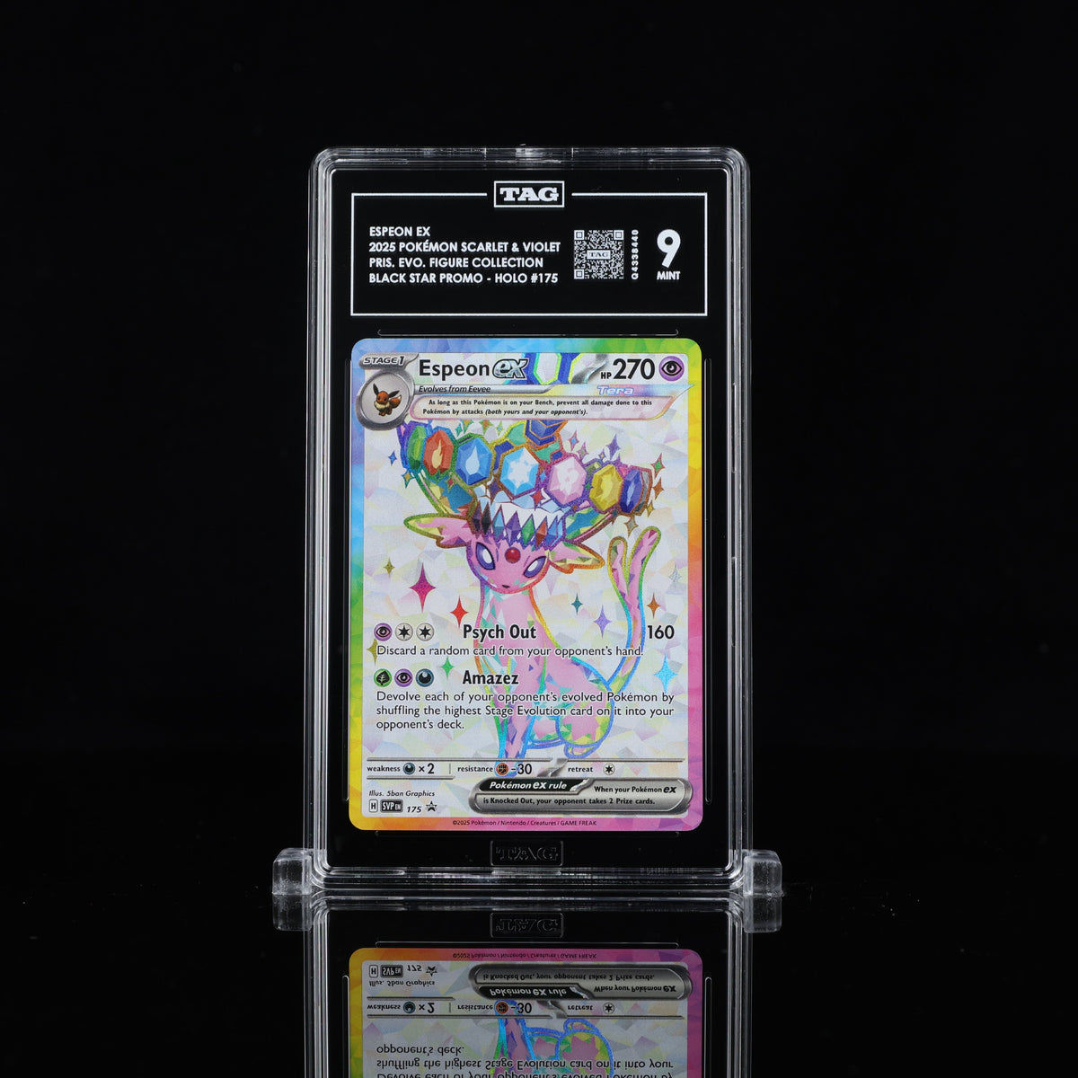 Espeon EX #175 Promo TAG 9