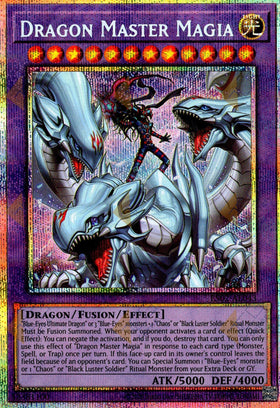 ES02-AE043 Dragon Master Magia (Prismatic Secret Rare) (Status B)