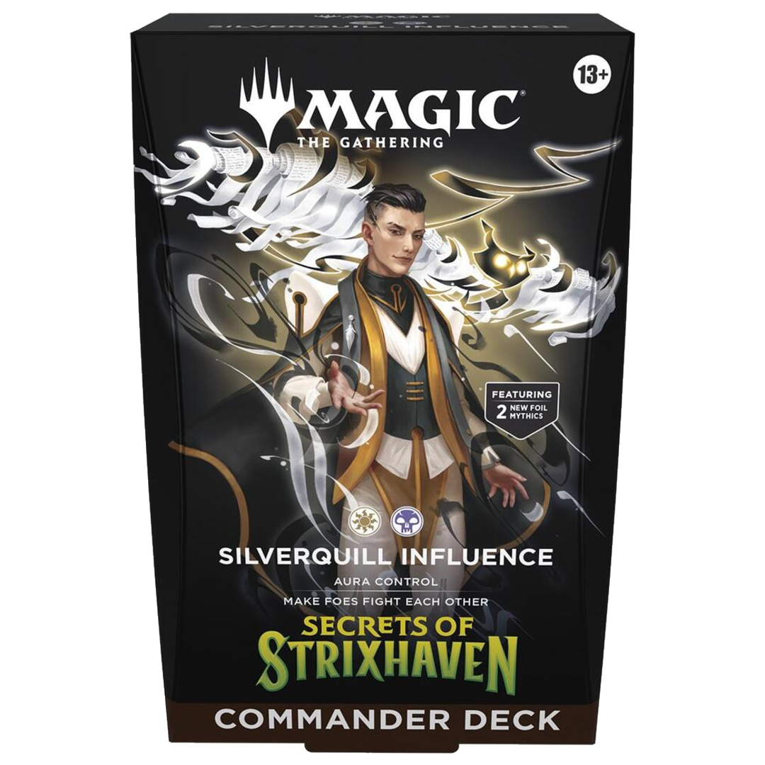 Magic the Gathering: Secrets of Strixhaven Commander Deck - Silverquill Influence