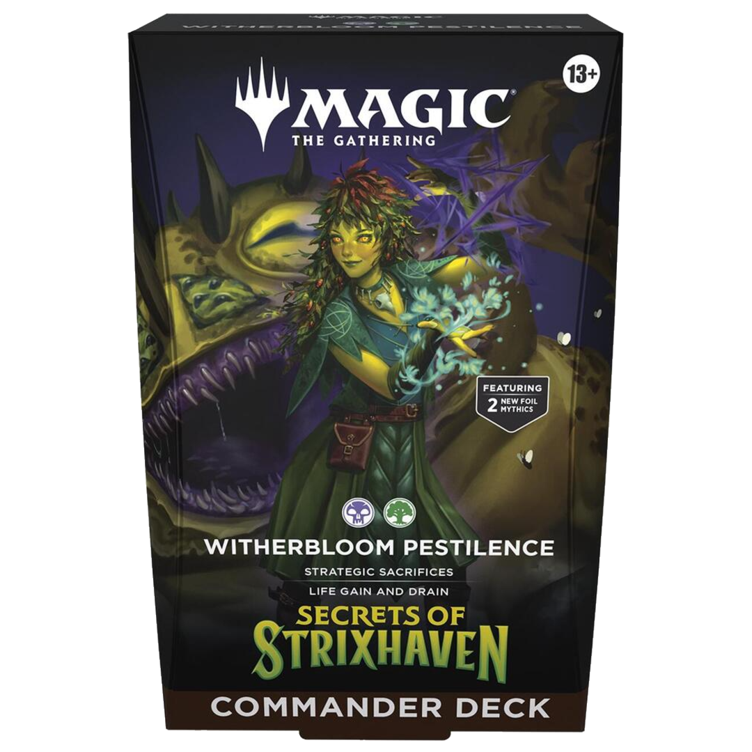 Magic the Gathering: Secrets of Strixhaven Commander Deck - Witherbloom Pestilence