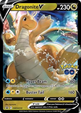 Dragonite V Swsh235 298 Swsh Black Star Promos Holofoil