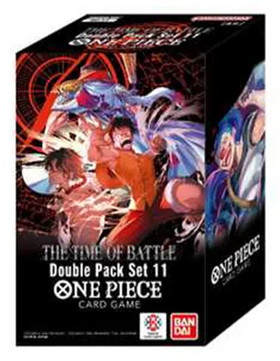 One Piece Card Game: Double Pack Volume 11 (DP-11) The Time of Battle - Single Box