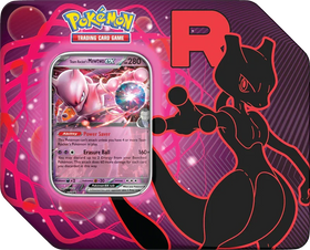 Pokémon TCG: Team Rocket Tin [Team Rocket's Mewtwo ex]