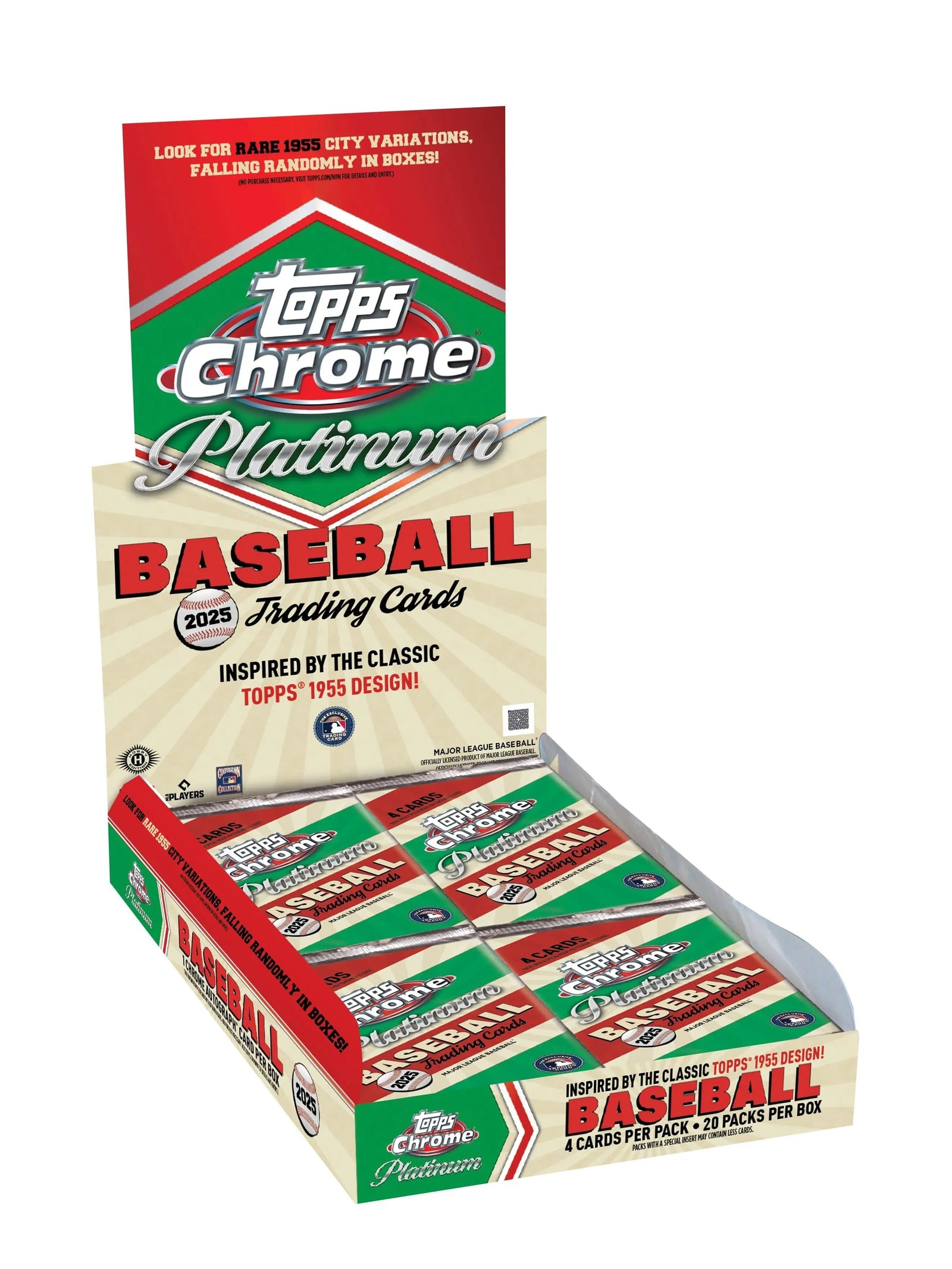 2025 Topps Chrome Platinum Anniversary MLB Baseball Hobby Box