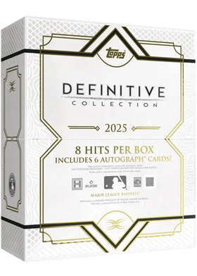 Topps 2025 MLB Definitive Collection Hobby Box