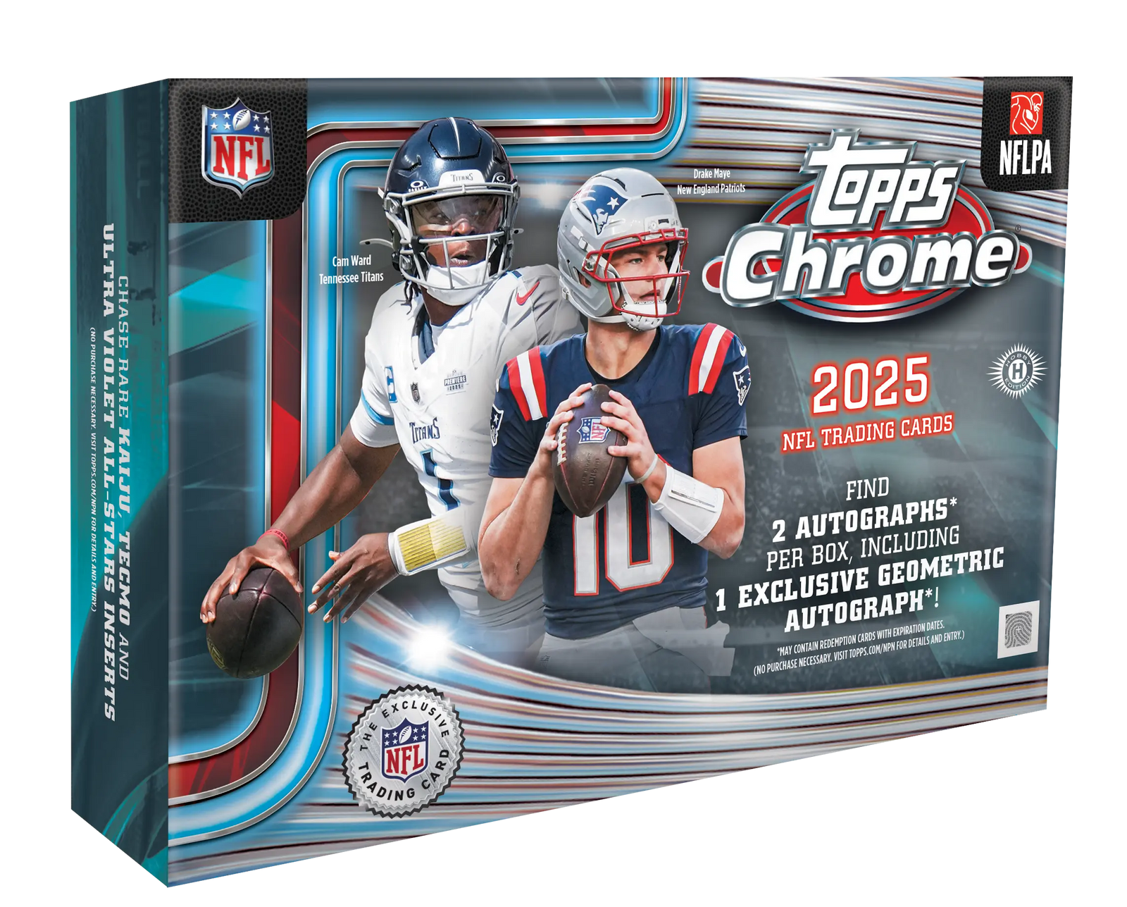 2025 Topps Chrome Football Delight Hobby Box