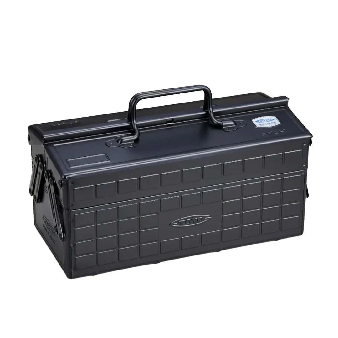 TOYO: ST-350 Large Toolbox - Matte Black - Made in Japan